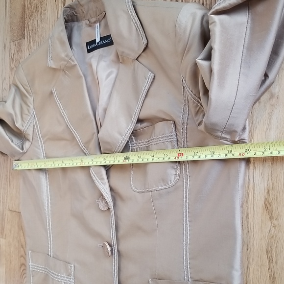 (10) Luisa Cerano Metallic Neutral Business Office Workwear Formal Wedding Wow - Picture 7 of 15